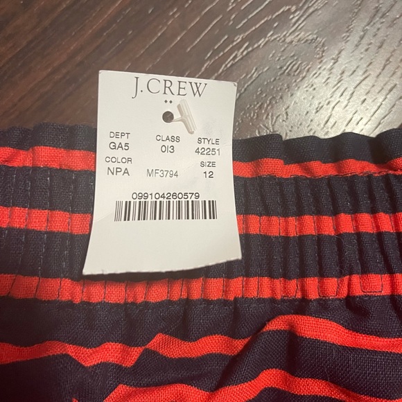 J.CREW Striped Mini Skirt - Picture 3 of 4